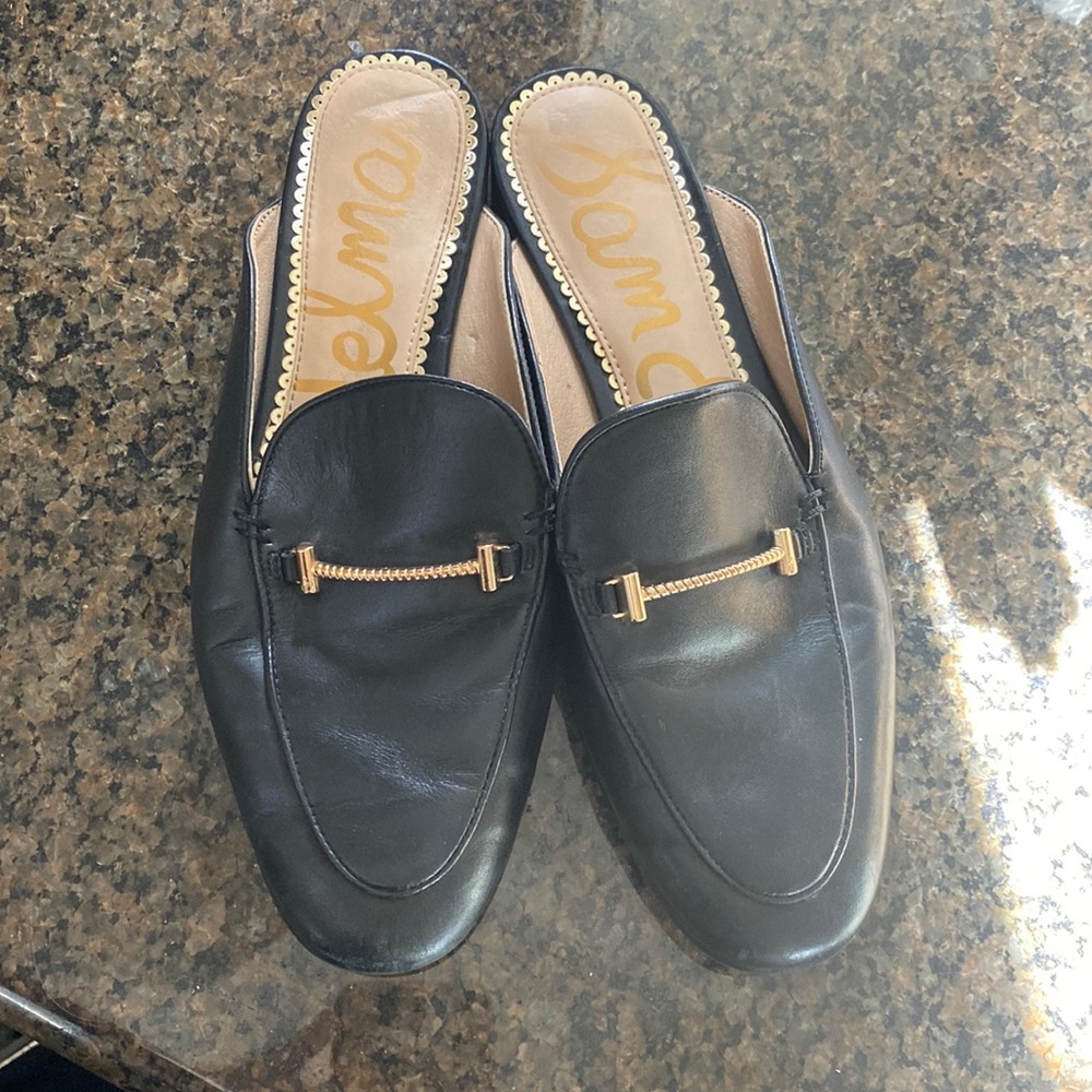 Sam Edelman Black Mules